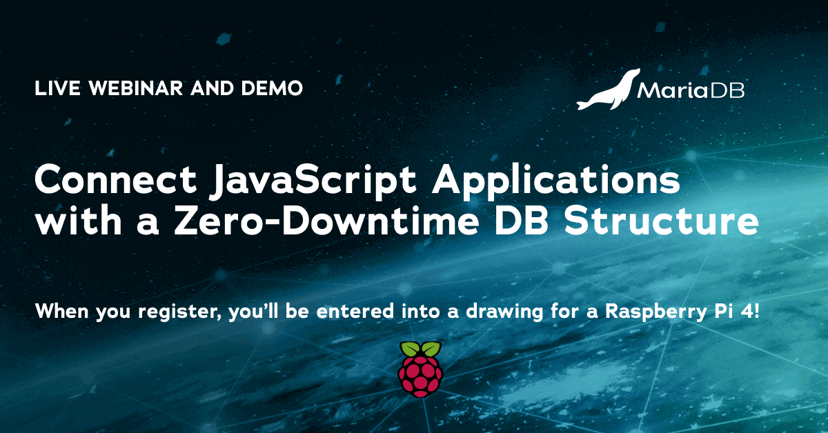 Connect JavaScript Applications with a Zero-Downtime DB Structure